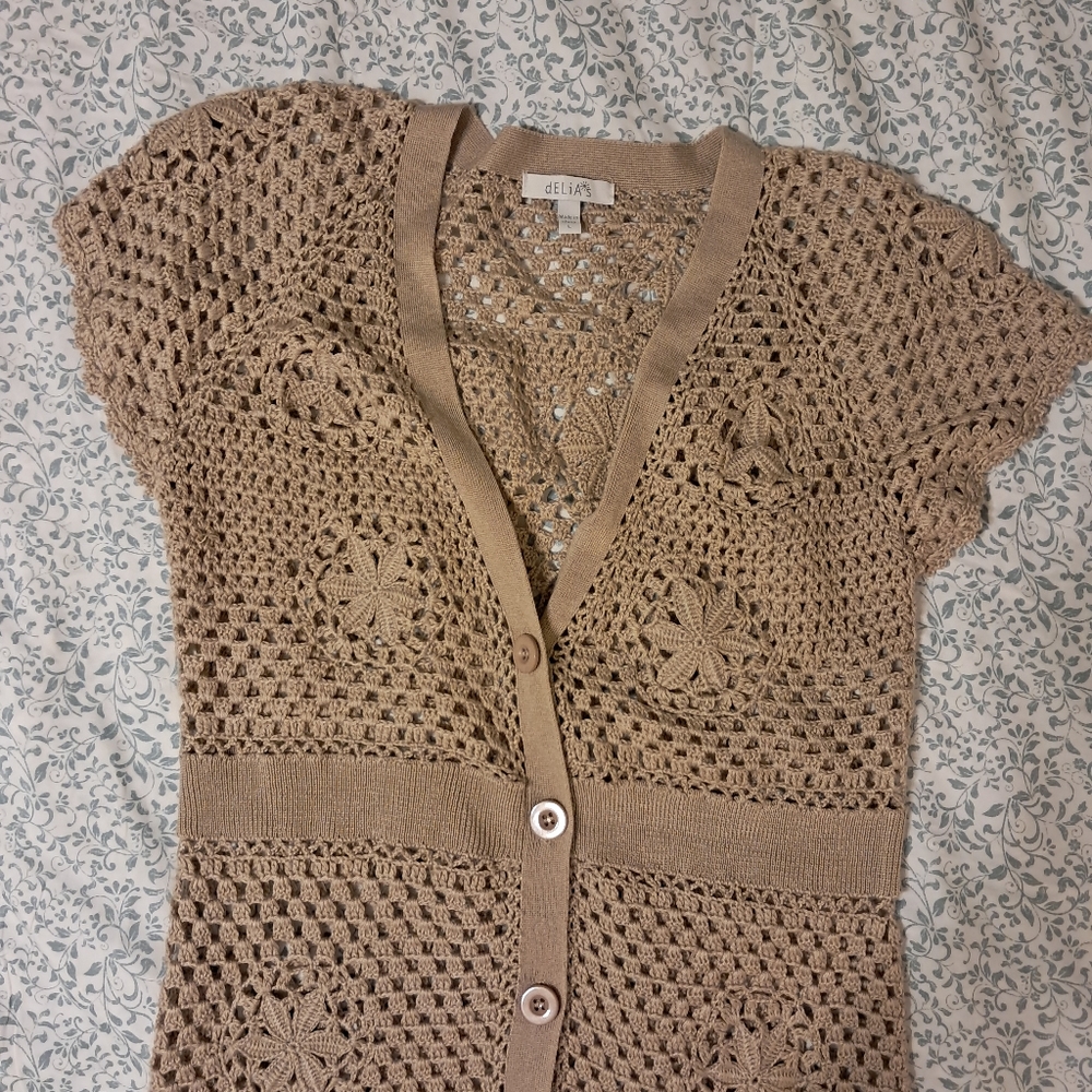 Delia's Crochet Duster